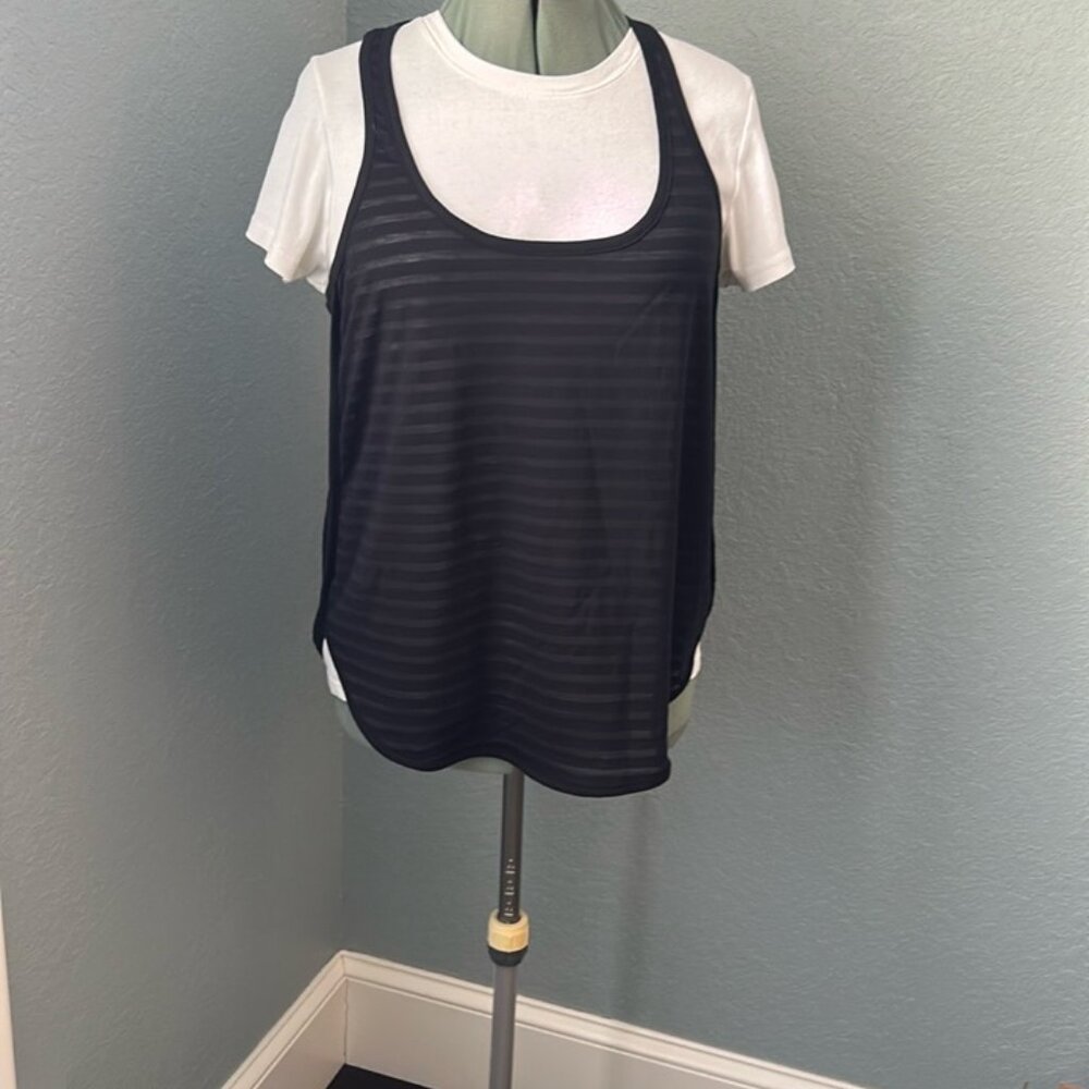 Black Women's racerback tank top